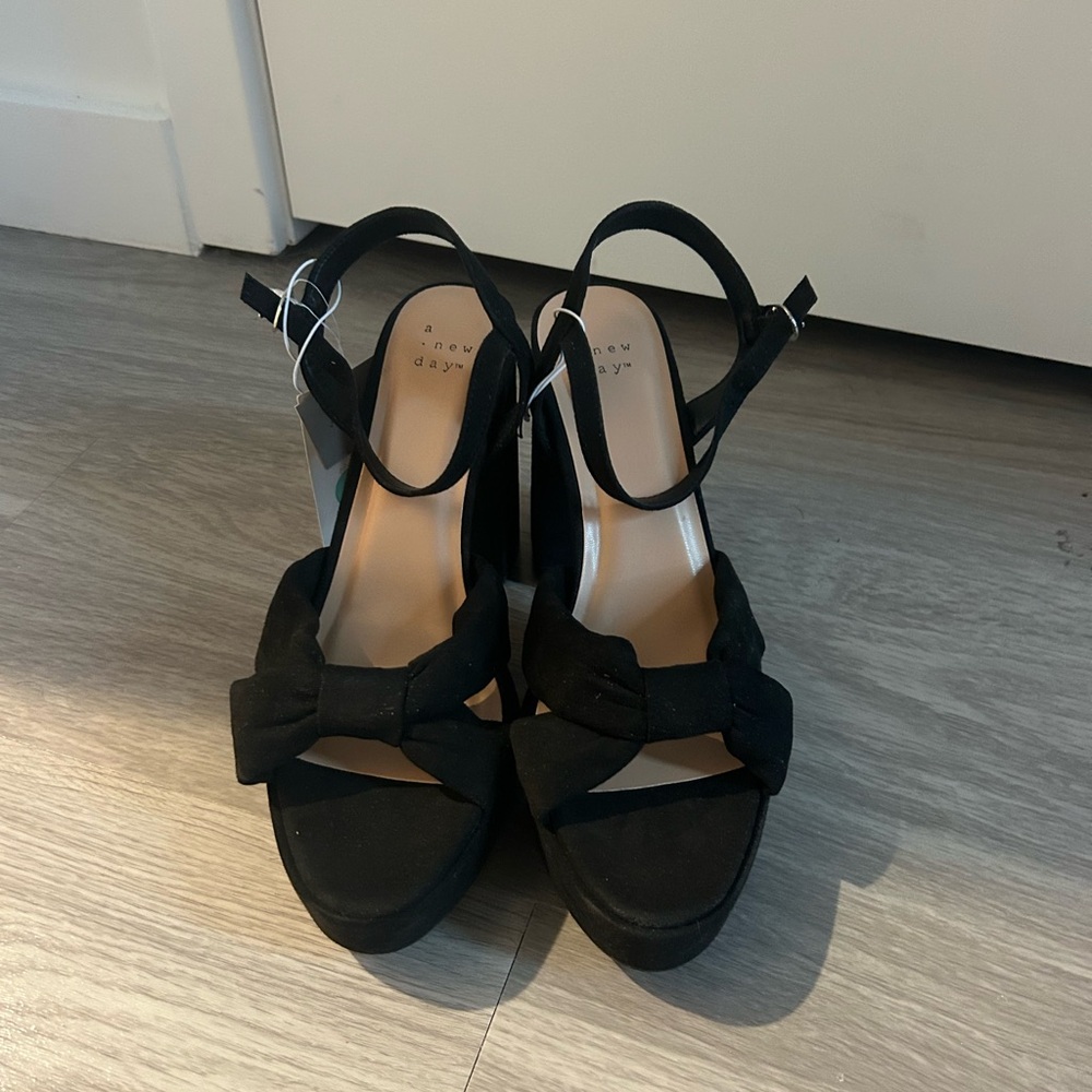 Black heels